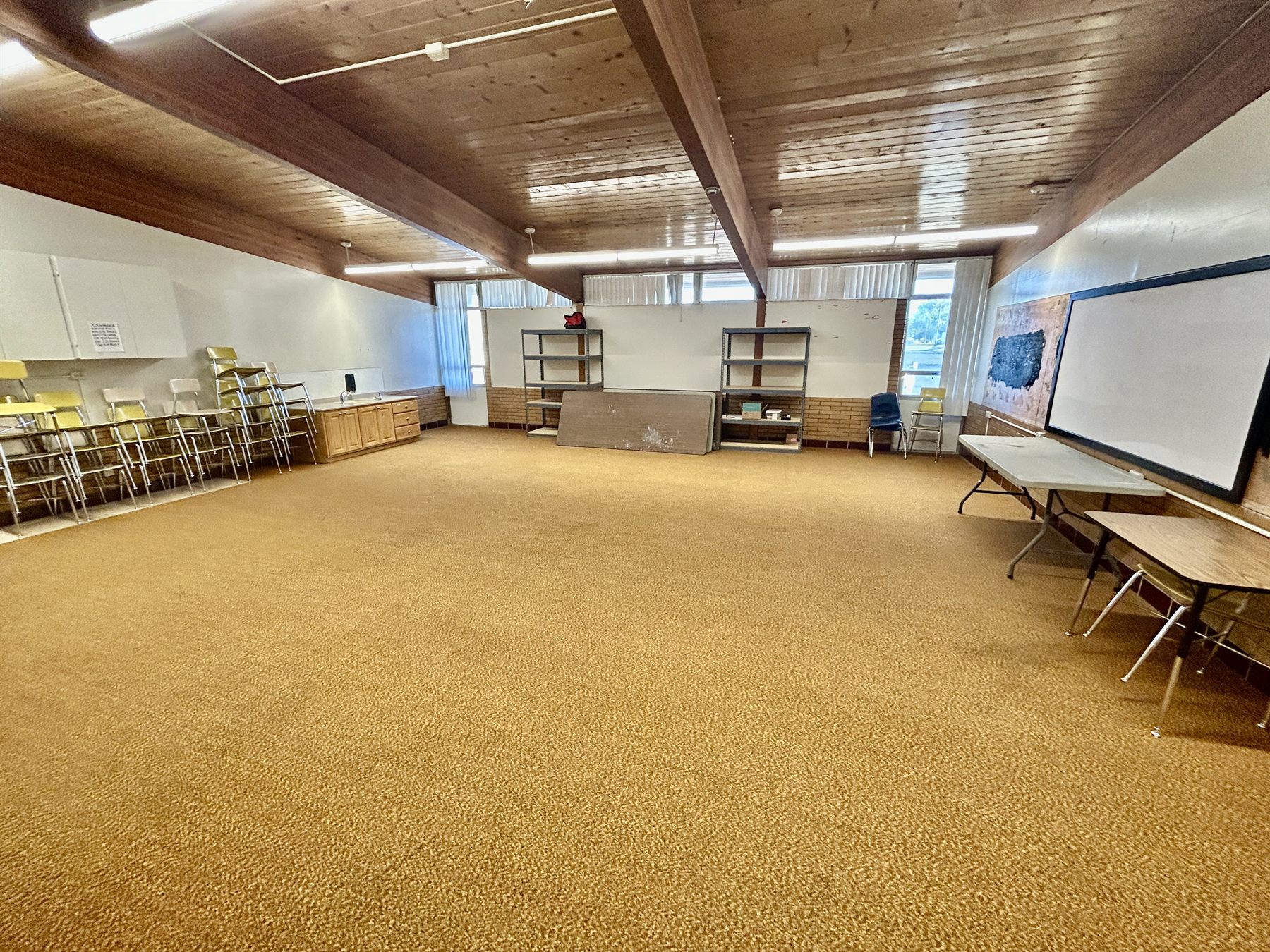 Another view of a standard classroom